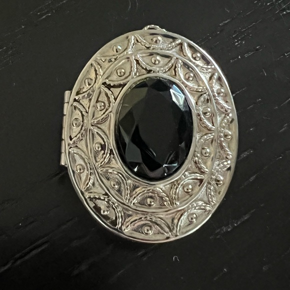 Avon Solid Perfume Brooch / Locket - Picture 1 of 6